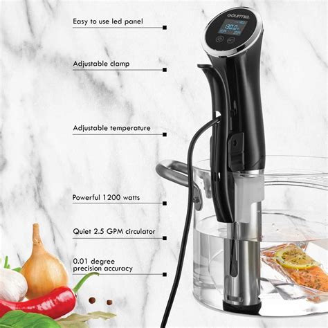 Gourmia GSV138 Digital Sous Vide Machine Pod India | Ubuy