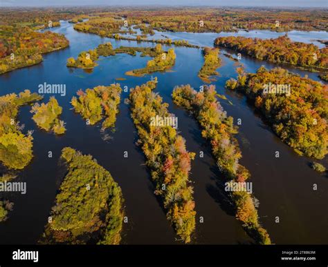 Wisconsin river flowage, Wisconsin Stock Photo - Alamy