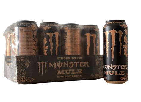 Buy Monster Energy Drink Mule 500ml Ginger Brew,Ginseng Root Extract ...
