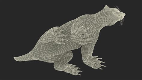 Wolverine Light Color Sitting Pose 3D model | 3D Molier International