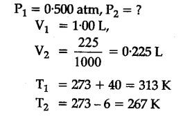A sample of nitrogen gas occupies a volume of 1.000 L at a pressure of ...