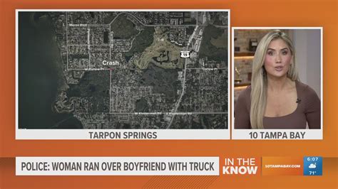 Tarpon Springs police: Woman runs over boyfriend with truck | wtsp.com