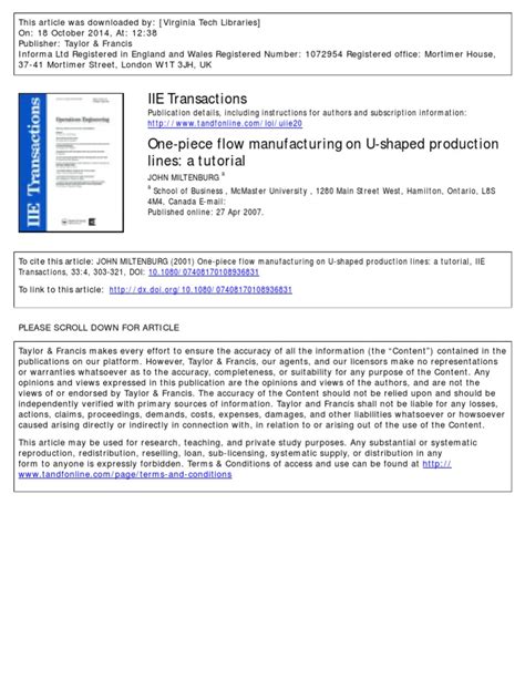 One Piece Flow Manufacturing 的图像结果