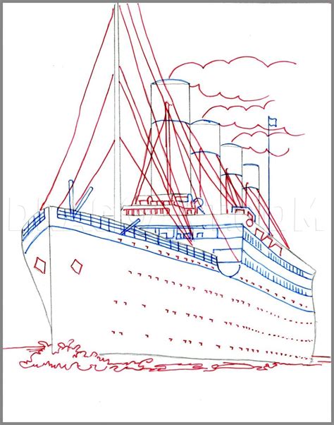 Titanic Draw Tutorial 的图像结果