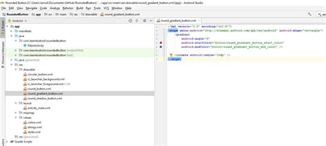 Image result for Rounded Button Android