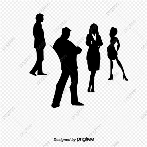 Business People Silhouette Vector 的图像结果