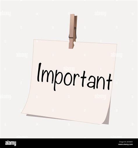 Important Note Clip Art