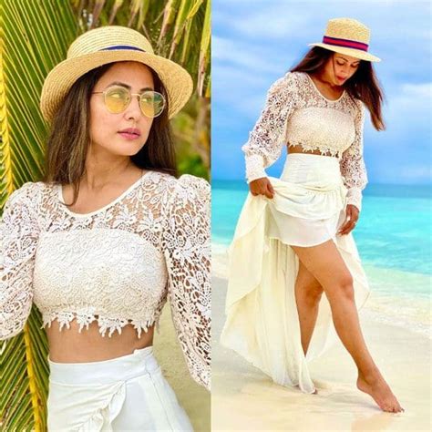 Hina Khan's princess avatar from Maldives will leave you spellbound ...