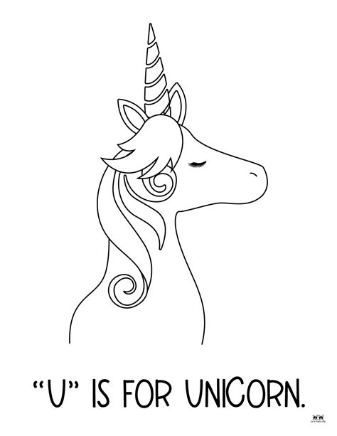 Letter U Coloring 的图像结果