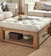 Image result for Square Storage Ottoman Coffee Table