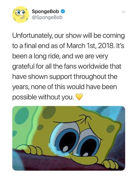 The End Spongebob