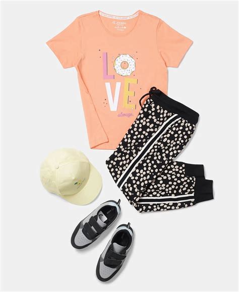 Buy Girl's Super Combed Cotton Graphic Printed Short Sleeve T-Shirt ...