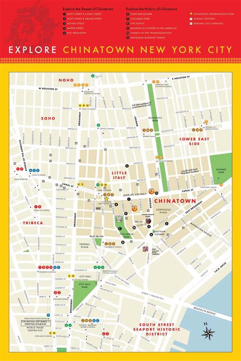 New York Flushing Chinatown Map