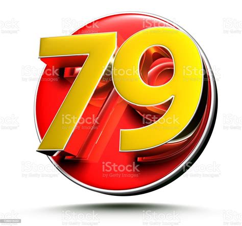 Number 79 3d Stock Photo - Download Image Now - Advertisement, Banking ...