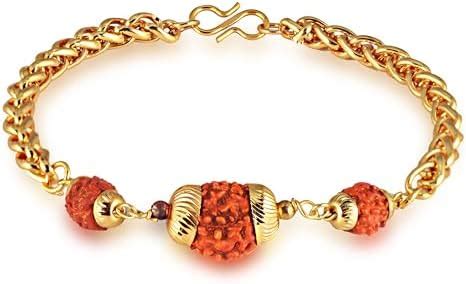 Buy MEENAZ rudraksha Rakhi Bracelet for brother Bracelet for Men ...