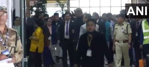 SC judges' team arrives in Manipur's Imphal, to inaugurate legal aid ...