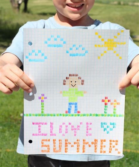 Image result for Graph Paper Art Projects