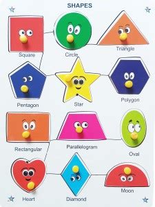 ROBOTO Wooden Shapes Puzzle Board for Kids (Pack of 1 Pc) - Wooden ...