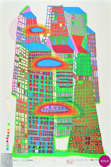 Hundertwasser Good Morning City Print For Sale I ARTEDIO