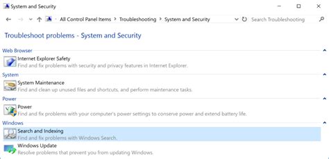 Windows Search Problems 的图像结果