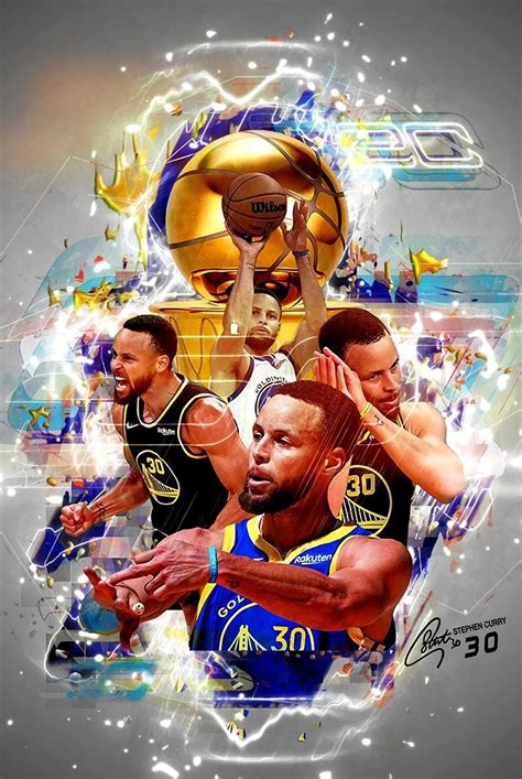 Stephen Curry Canvas Poster, Success Poster Champion Wall Art ...