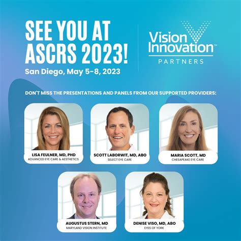 Vision Innovation Partners on LinkedIn: #ascrs2023 #ophthalmology