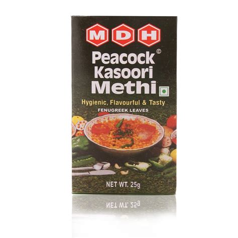 MDH Powder - Peacock Kasoori Methi, 50g Carton : Amazon.in: Grocery ...