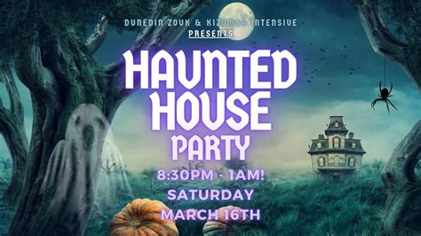 Haunted House Party - DZKI Saturday Party, Union Hall Dunedin, March 17 ...