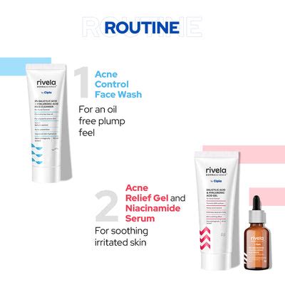 Buy Acne Care Routine Set Online | Rivela Dermascience