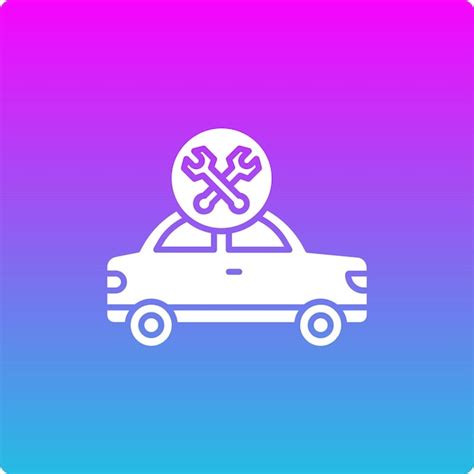 Car maintenance icon | Premium Vector