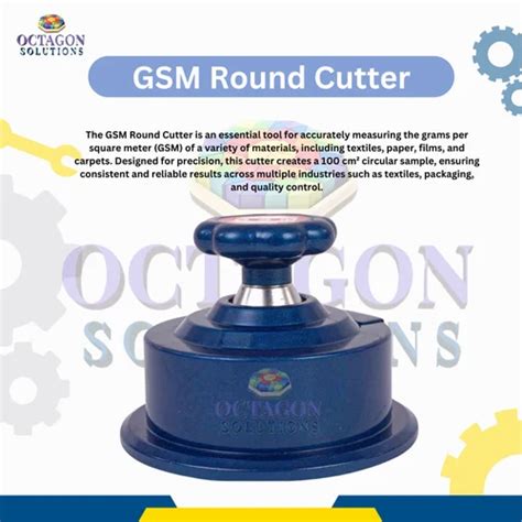 GSM Round Cutter - GSM Round Cutter / Fabric Cutter Manufacturer from ...