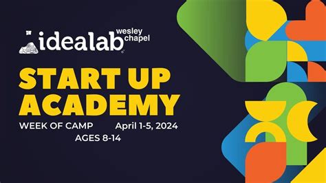 UCPS Spring Break: Start Up Academy - How to start your own business ...