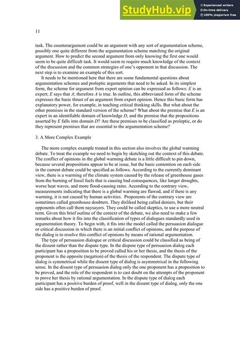 Anticipating Objections In Argumentation | PDF