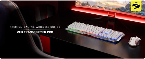 Amazon.in: Buy ZEBRONICS Transformer PRO Gaming Wireless Keyboard ...