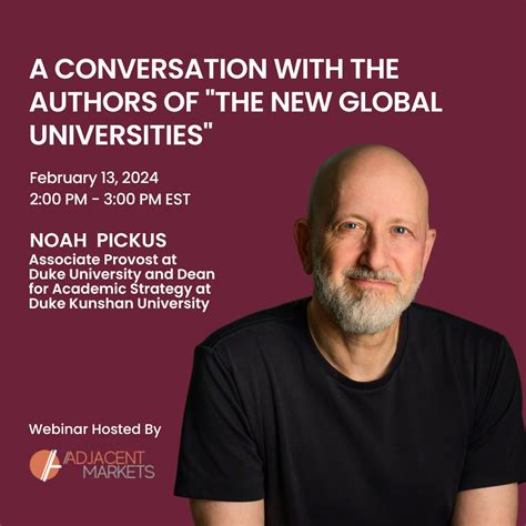 Noah Pickus on LinkedIn: I'm especially looking forward to this ...