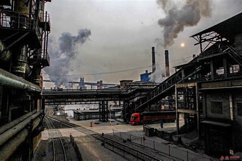 钢厂厂区 - 工业摄影 承德摄影家网 - 承德热河摄影家协会