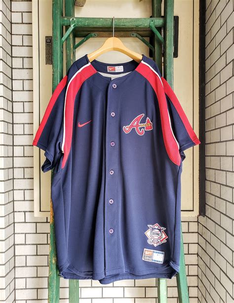 MLB "Atlanta Braves" NIKE Baseball Jersey | Dron-pa -古着屋-