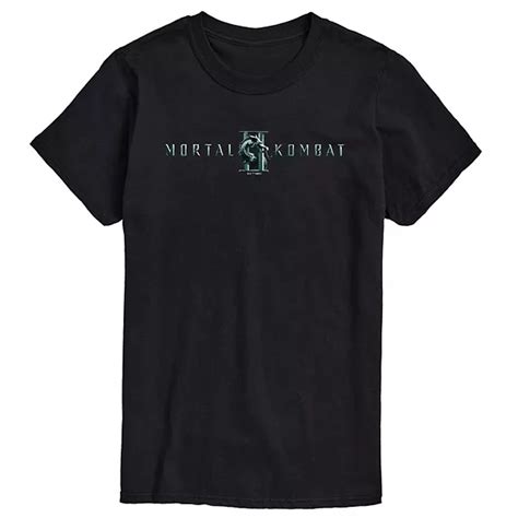 Men's Mortal Kombat II Logo Graphic Tee