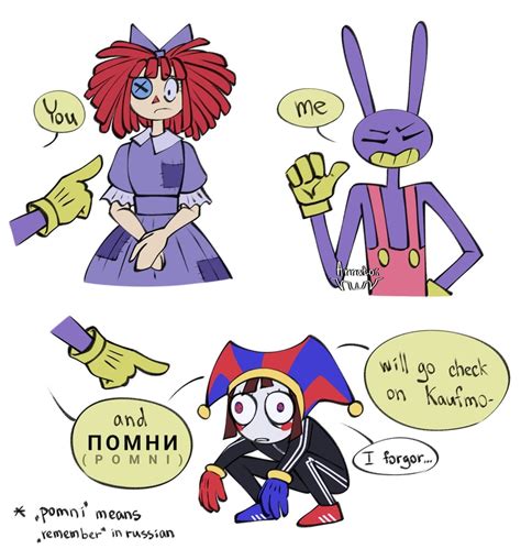 pomni, jax, and ragatha (the amazing digital circus) drawn by arratoi ...