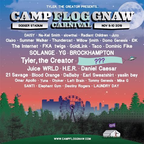 Camp Flog Gnaw Carnival 2019 Lineup Drop! - Living The Fest Life