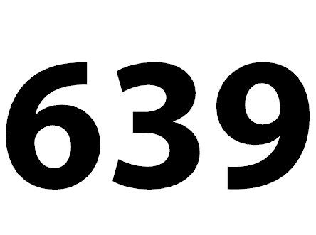 Zahl 639