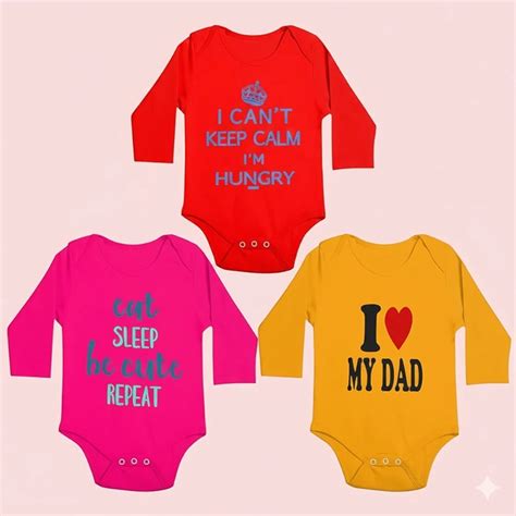 Buy kiddeo Baby Boy's and Baby Girl's Bodysuits (Pack of 3) | KIDDEO