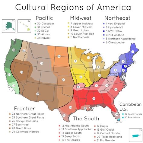 Explore Cultural Regions Map: World’s Diverse Heritage