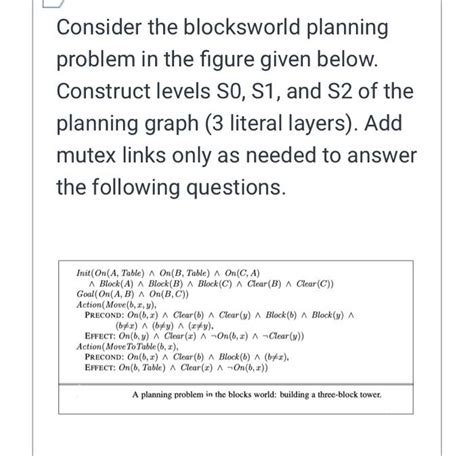 Image result for Block World Planning Problem