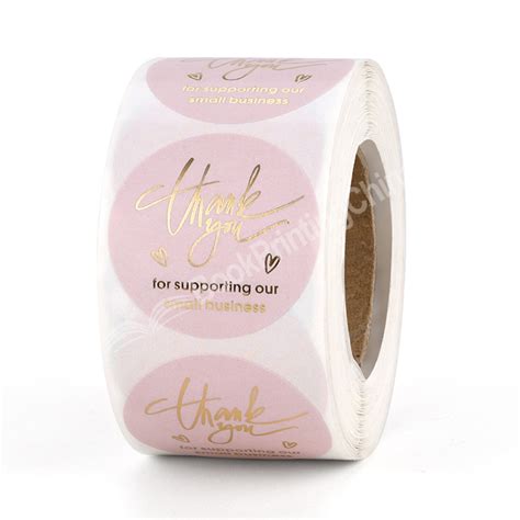 Custom Sticker Printing Small Business Label Sticker Printing With Logo