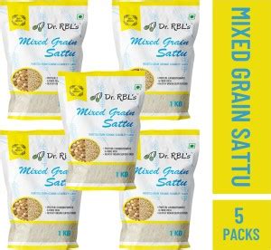 Dr. RBL's Mixed Grain Sattu | Chana Sattu with Jau Price in India - Buy ...