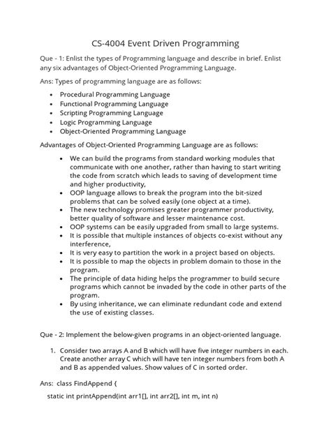 Image result for Event-Driven Programming Language