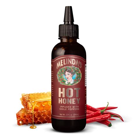 Amazon.com : Melinda’s Hot Honey - 10 oz, 1 Pack - Spicy Honey Sauce ...