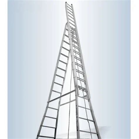 Aluminium Tower Ladder - Easy Move Aluminium Trolley Ladder ...