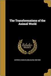 Buy The Transformations of the Animal World Book Online at Low Prices ...